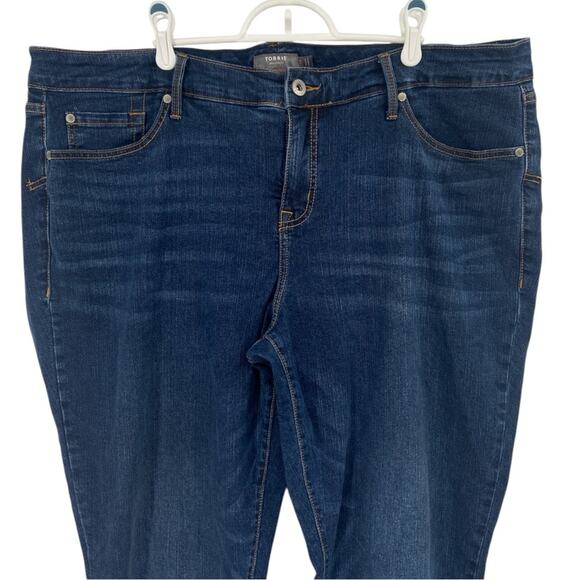 Torrid Boyfriend Straight Vintage‎ Stretch Mid-Rise Plus Jean 20 - Picture 2 of 6